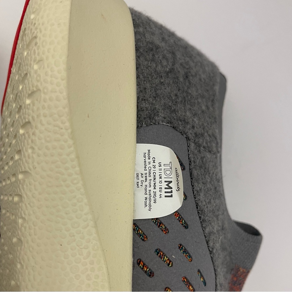 Allbirds Jeff Staple Tree Dasher Multi-Melange Mens - Picture 10 of 11